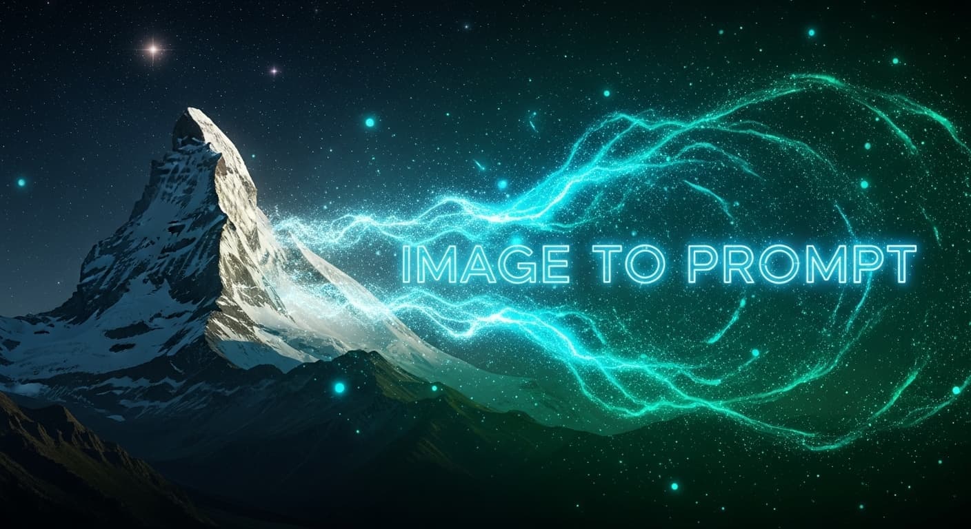 أداة تحويل الصورة إلى وصف نصي (برومبت) احترافي بالذكاء الاصطناعي