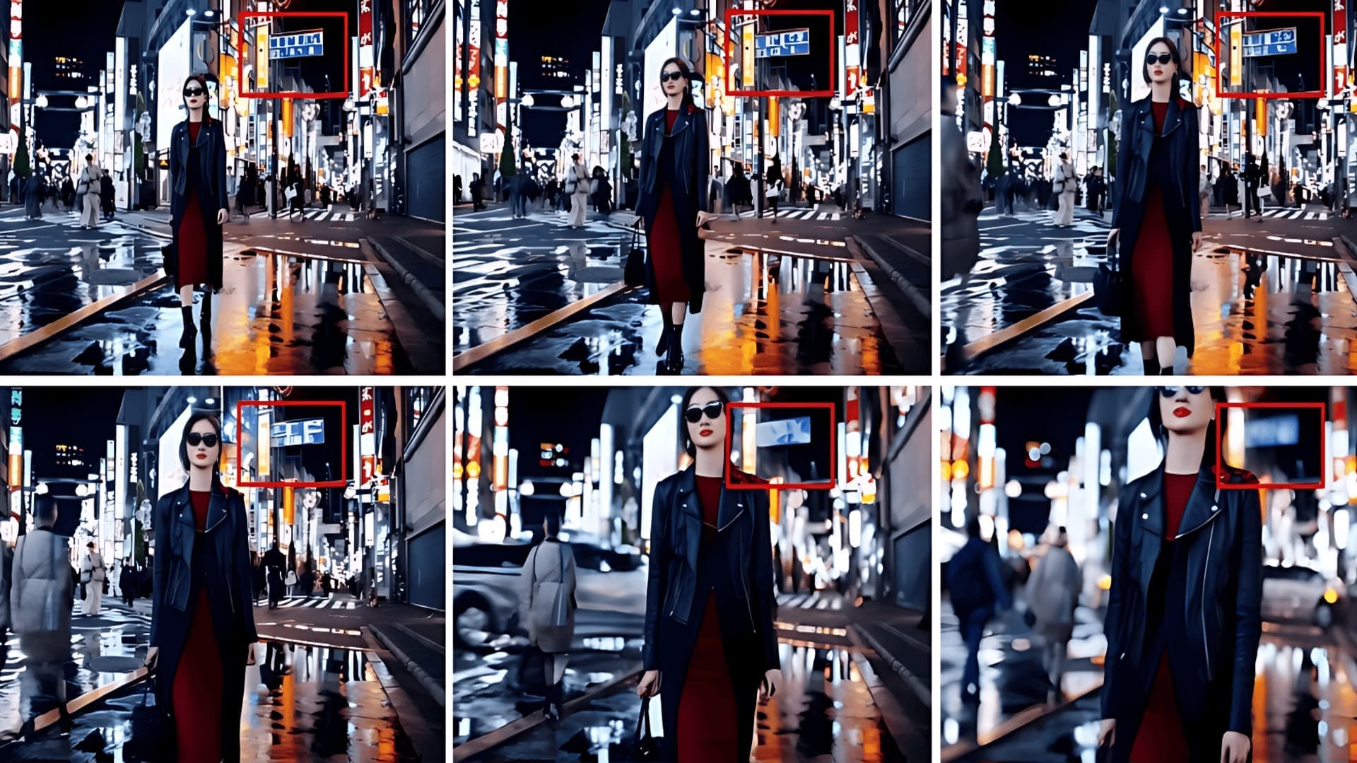 صور لمقاطع مختلفة لنفس الصورة بعد تحويلها لمقطع فيديو رباعي الابعاد بالذكاء الاصطناعي باستخدام DimensionX