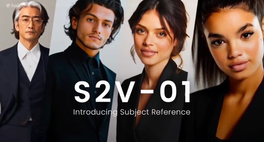 Hailuo AI تطلق ميزة الإسناد المرجعي للشخصيات في نموذجها S2V-01، والتي تعتبر قفزة نوعية في عالم إنتاج الفيديو بالذكاء الاصطناعي