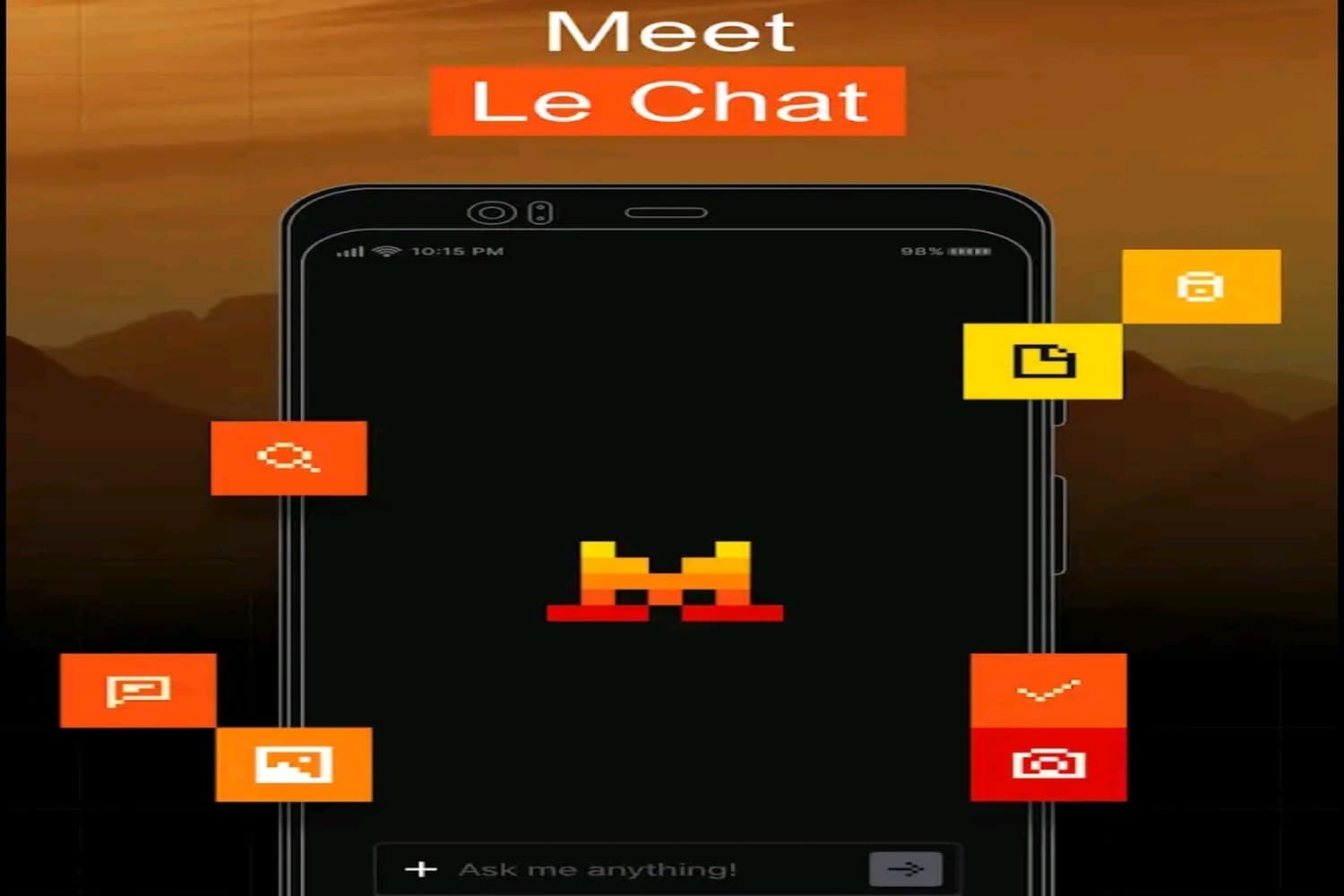 تطبيق Le Chat من Mistral AI