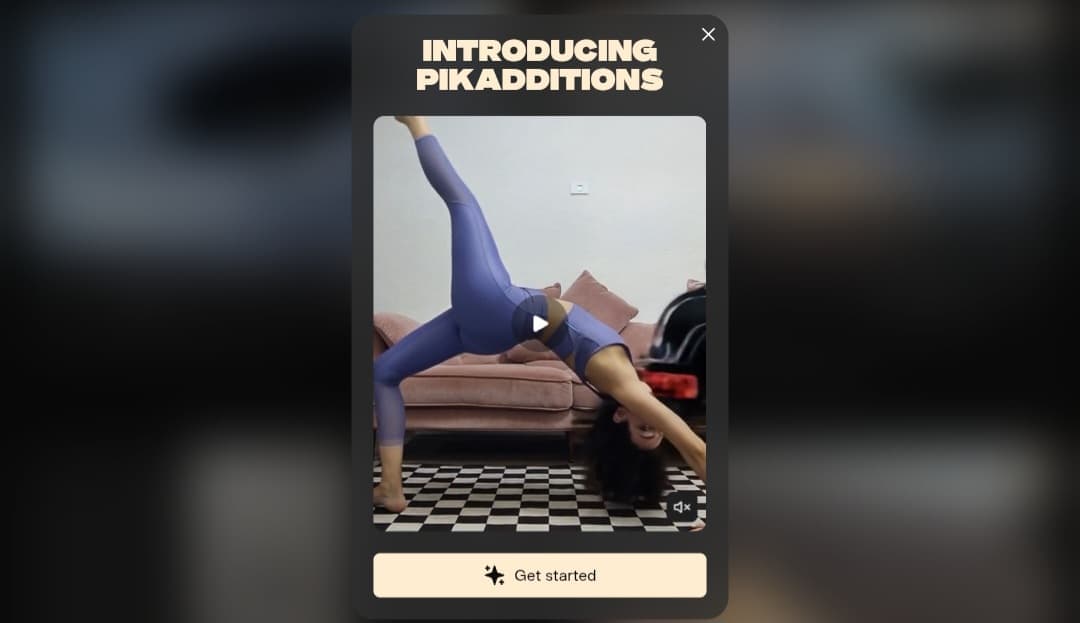 Pikadditions: ميزة جديدة من Pika Labs لتحويل الفيديو إلى فيديو مع دمج عنصر جديد