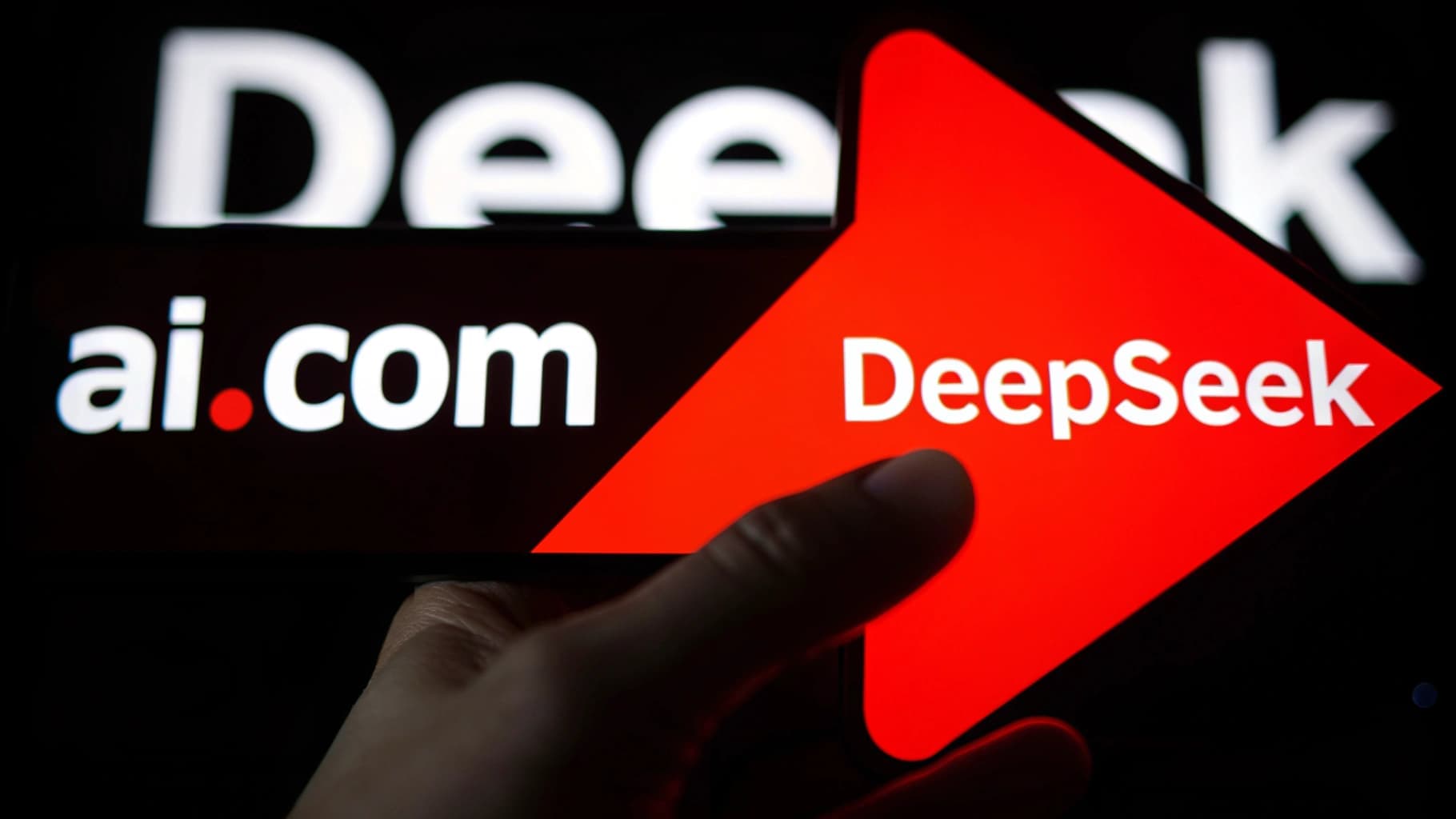 النطاق المميز ai.com يعيد التوجيه إلى موقع شركة DeepSeek الرسمي