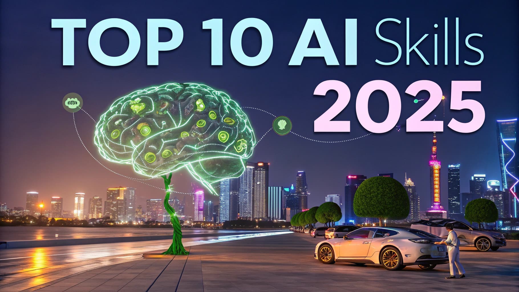 أفضل 10 مهارات ذكاء اصطناعي لزيادة الدخل في 2025