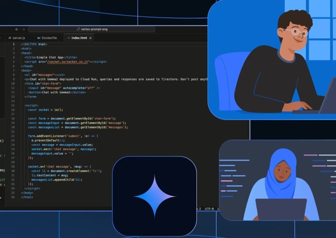 جوجل تطلق نسخة مجانية من مساعد الأكواد البرمجية بالذكاء الاصطناعي Gemini Code Assist