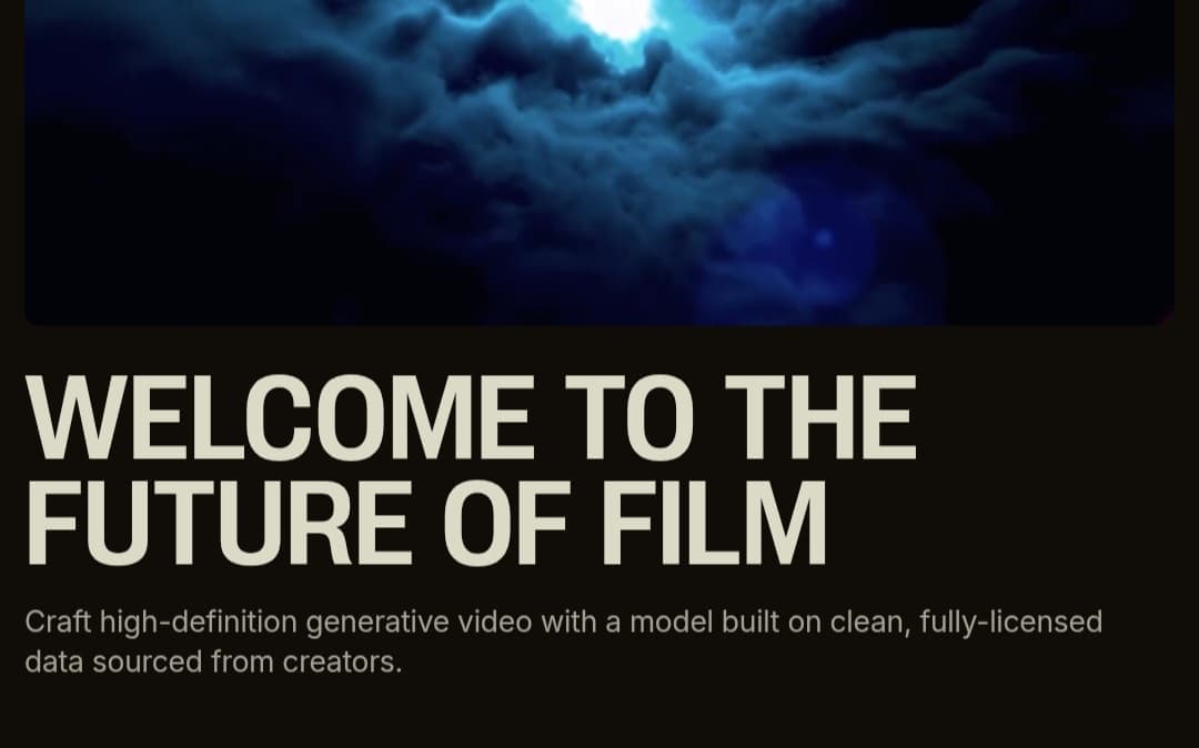 Marey من Moonvalley: إنشاء مقاطع الفيديو بالذكاء الاصطناعي