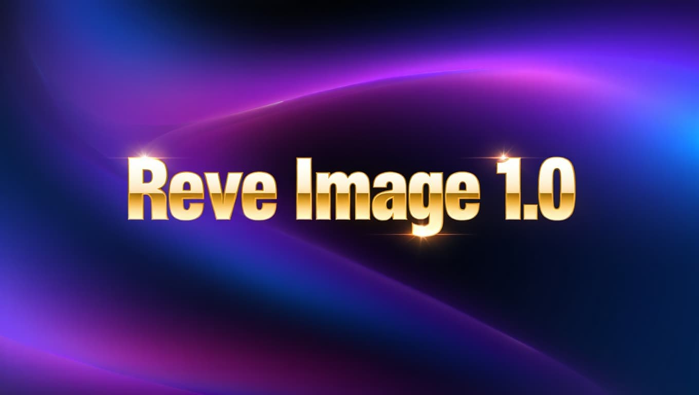 صورة تعبيرية لنموذج توليد الصور بالذكاء الاصطناعي "Reve AI Image 1.0"