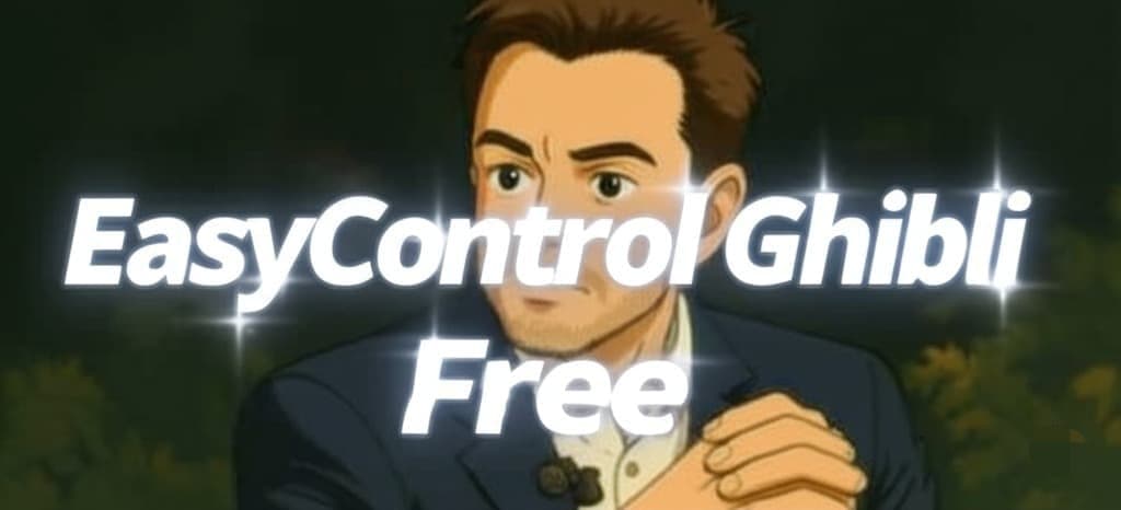 EasyControl Ghibli: بديل ChatGPT المجاني لتحويل الصور بالذكاء الاصطناعي مجانًا إلى أسلوب Ghibli Studio
