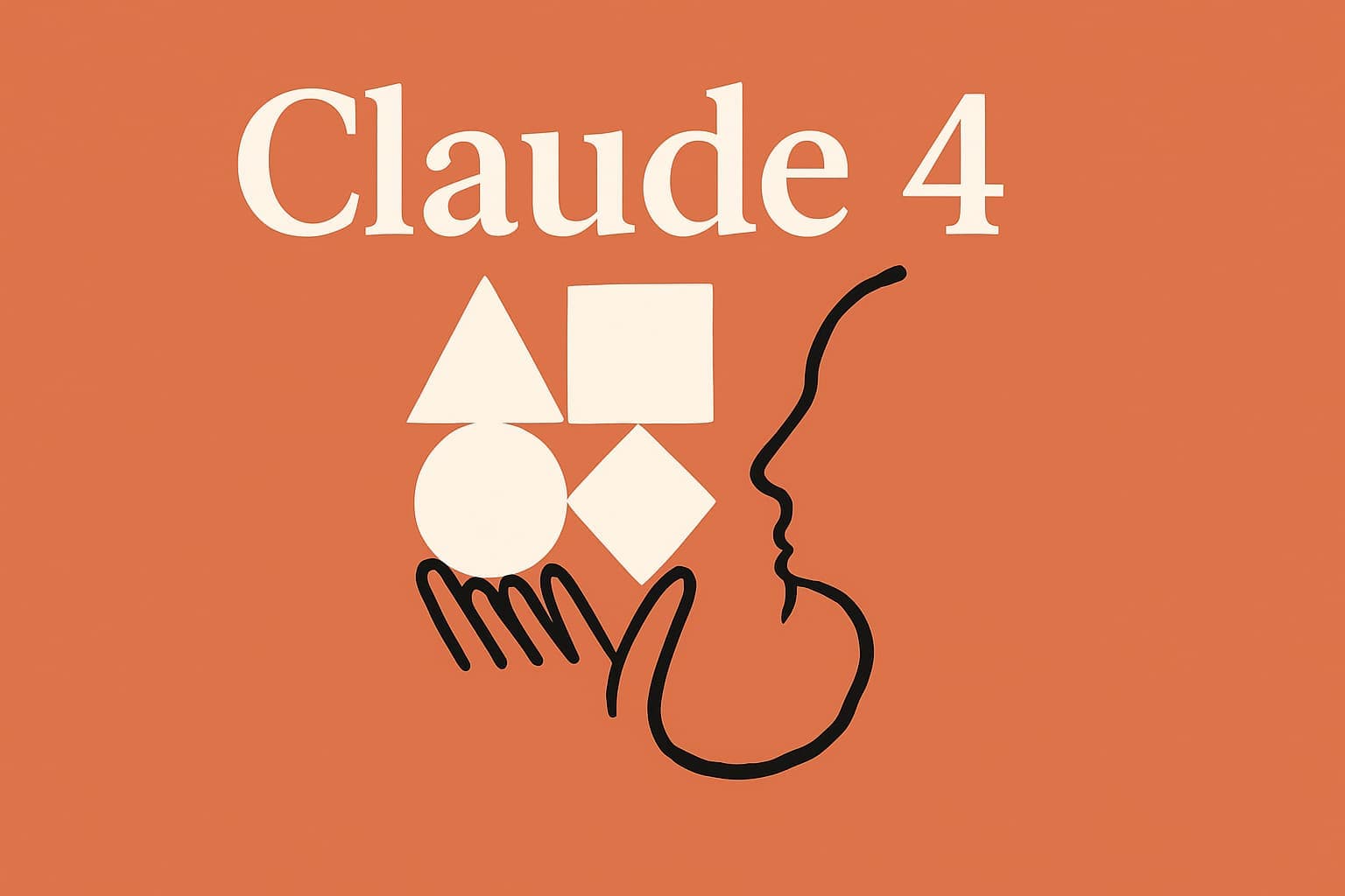 شعار شركة Anthropic مع Claude 4: الجيل الرابع من نماذج الذكاء الاصطناعي للشركة