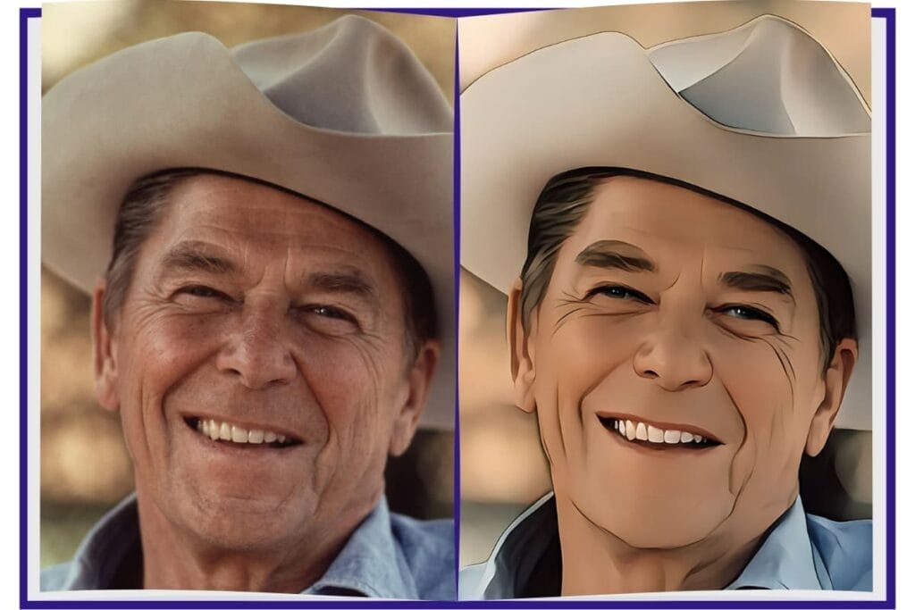 Digitoon-image-to-cartoon-with-digital-painting Turning an Older Man's Image into Stunning Cartoon Art Using Digitoon AI Tool