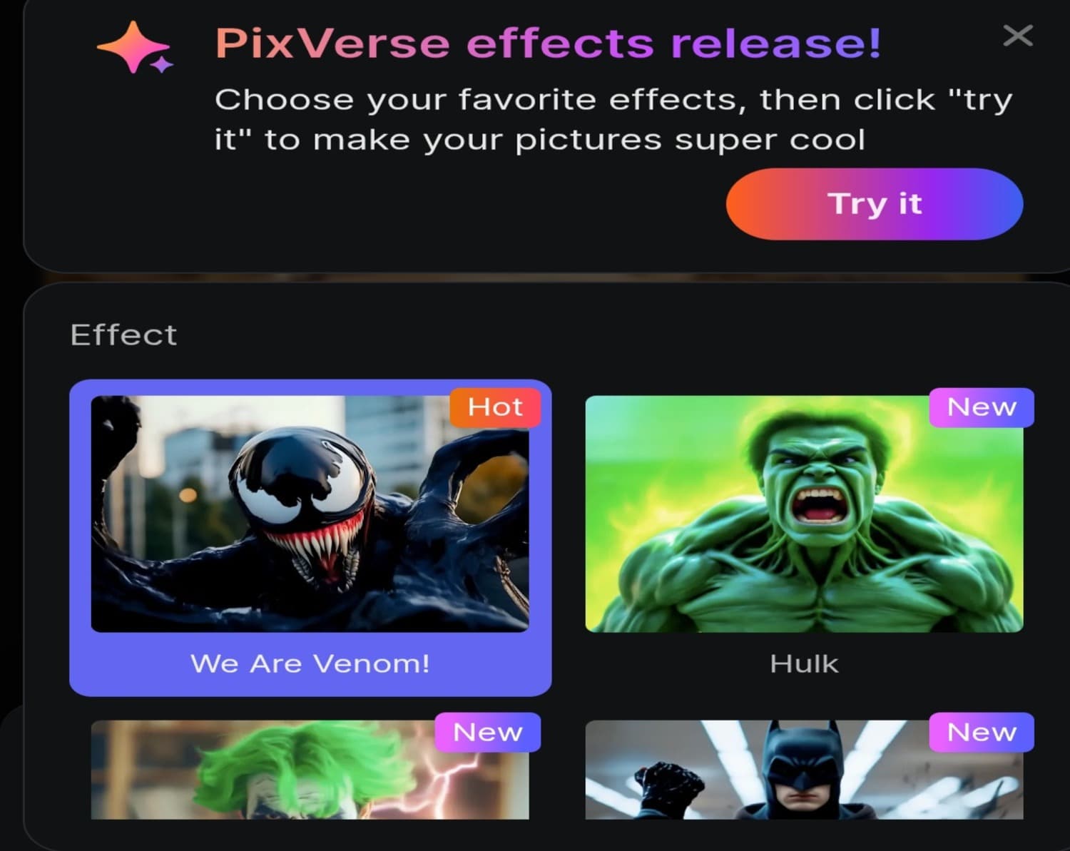 PixVerse V3: اصنع فيديوهات ذكاء اصطناعي مذهلة بتأثيرات Venom وHulk مجانًا