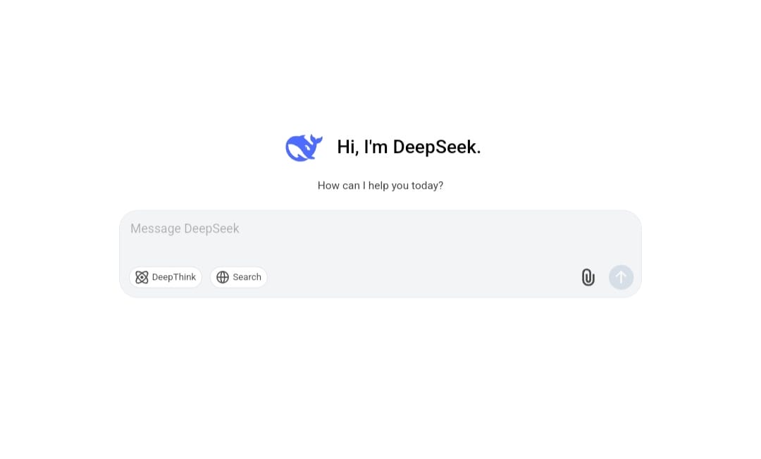 امكانية الاستخدام المجاني عبر منصة الشركة deepseek.com امكانية الاستخدام المجاني لنموذج التفكير R1 عبر منصة الشركة deepseek.com