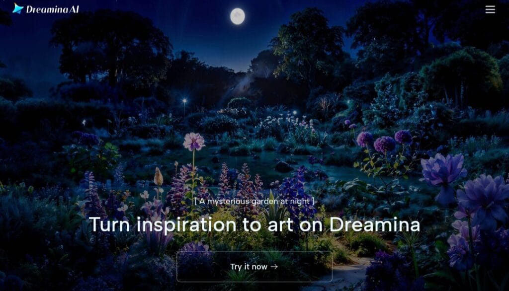واجهة Dreamina Capcut AI لإنشاء وتعديل الصور والتصميمات وتوليد الفيديوهات بالذكاء الاصطناعي مجانًا