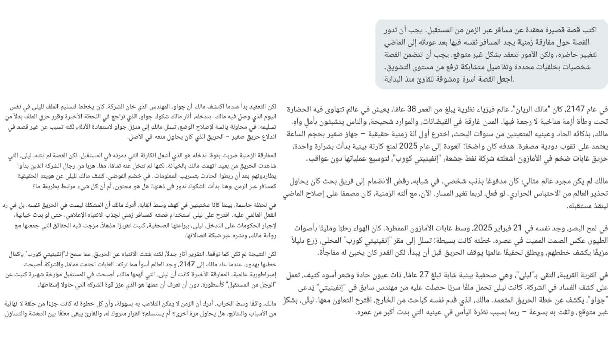 الكتابة الإبداعية في Grok-3: كتابة قصة قدرات Grok-3 في الكتابة الإبداعية: كتابة قصة