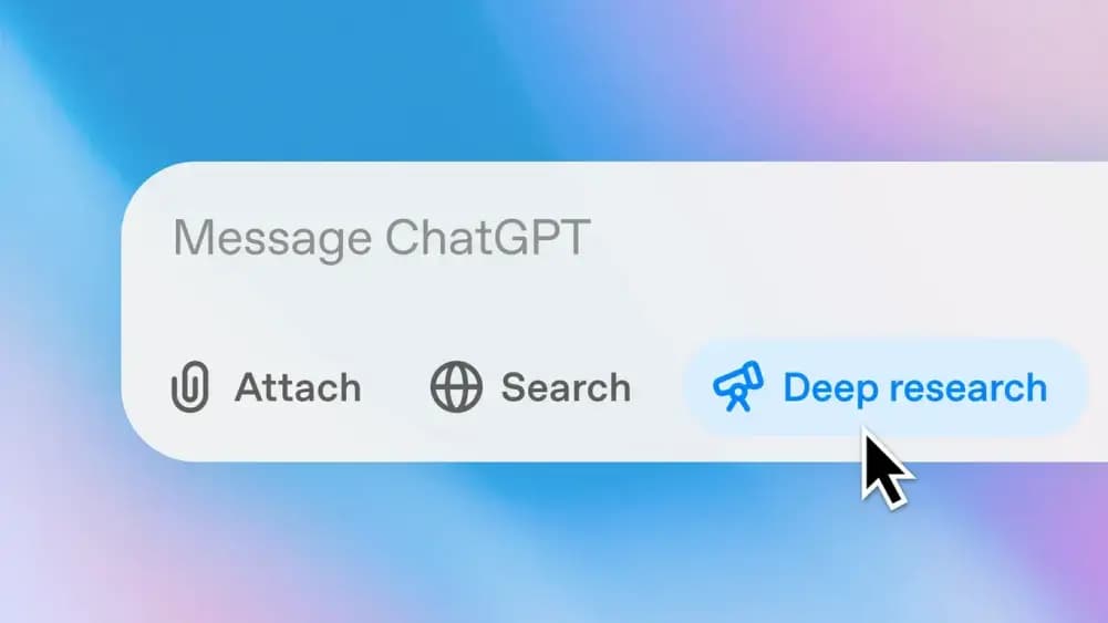 OpenAI تطلق نسخة خفيفة من أداة البحث العميق في ChatGPT لجميع المستخدمين