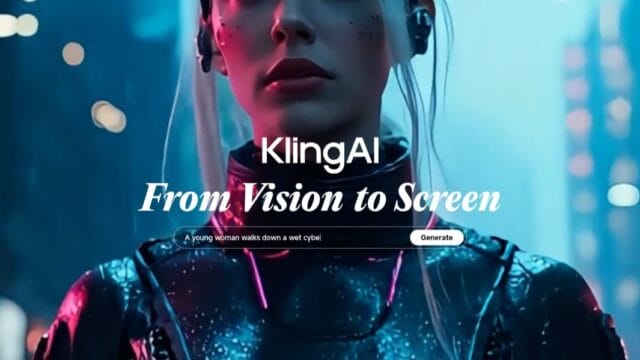 واجهة منصة Kling AI لتوليد الفيديوهات والصور بالذكاء الاصطناعي