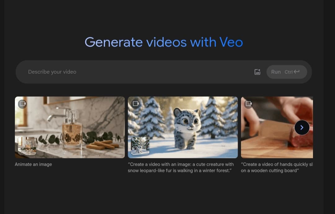 جوجل تتيح تجربة Veo 2 لتوليد الفيديو مجانًا عبر AI Studio