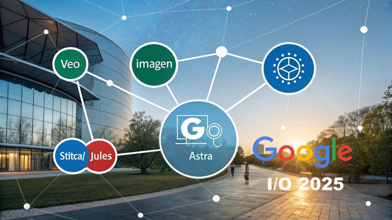 جوجل I/O 2025: إطلاق Gemini Ultra وVeo 3 وDeep Think، وتحديثات AI شاملة
